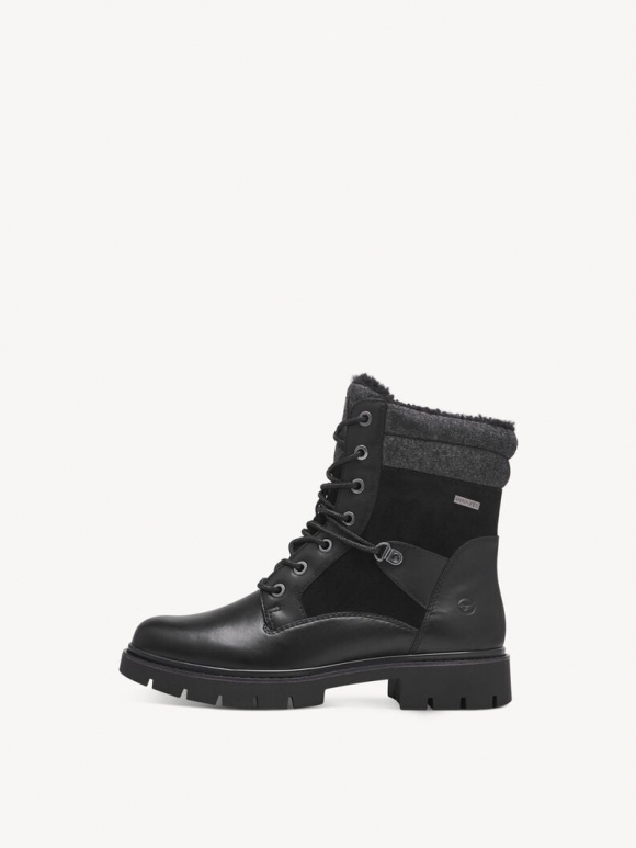 Tamaris Stiefelette - Schwarz Warmfutter Tamaris Stiefelette - Schwarz Warmfutter