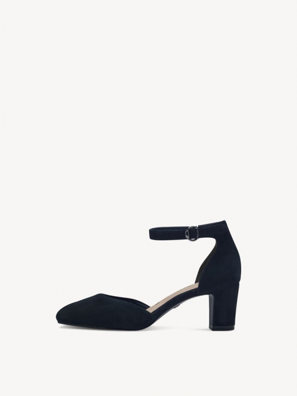 Tamaris Lederpumps - Blau Tamaris Lederpumps - Blau