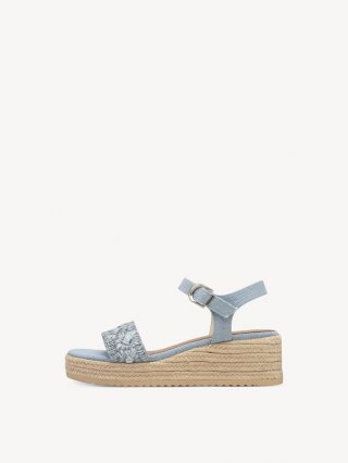 Tamaris Sandalette - Blau