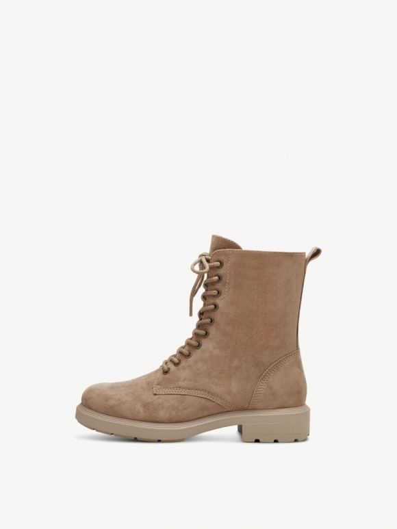 Tamaris Lederstiefelette - Braun Tamaris Lederstiefelette - Braun