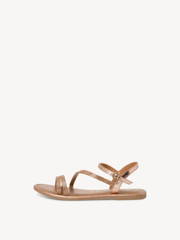 Tamaris Ledersandale - Metallic Tamaris Ledersandale - Metallic