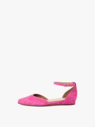 Tamaris Lederballerina - Pink