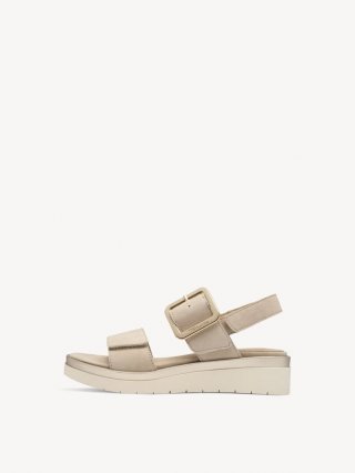 Tamaris Ledersandalette - Braun