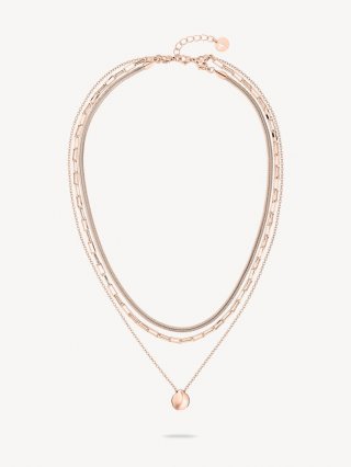 Tamaris Halsketten Set - Rosegold Tamaris Halsketten Set - Rosegold