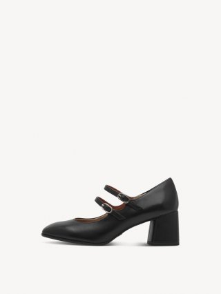 Tamaris Lederpumps - Schwarz Tamaris Lederpumps - Schwarz
