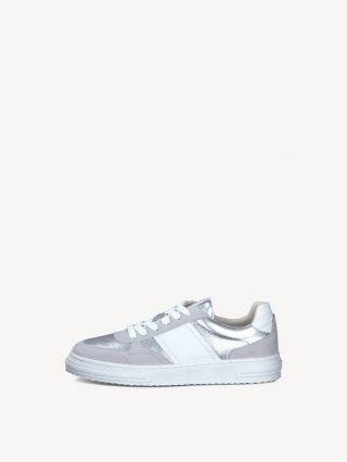 Tamaris Ledersneaker - Silber Tamaris Ledersneaker - Silber