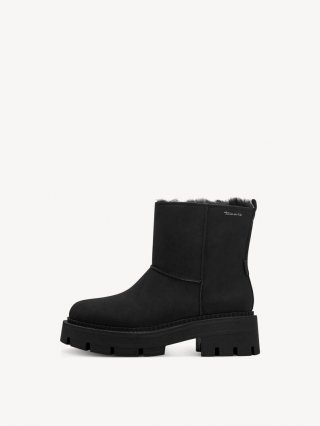 Tamaris Stiefelette - Schwarz Warmfutter