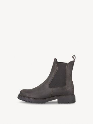 Tamaris Leder Chelsea Boot - Braun Tamaris Leder Chelsea Boot - Braun