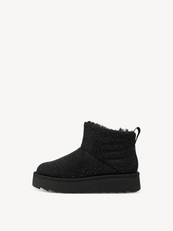 Tamaris Stiefelette - Schwarz Warmfutter Tamaris Stiefelette - Schwarz Warmfutter