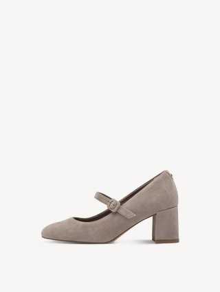 Tamaris Lederpumps - Beige