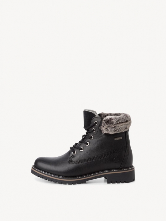 Tamaris Stiefelette - Schwarz Warmfutter Tamaris Stiefelette - Schwarz Warmfutter