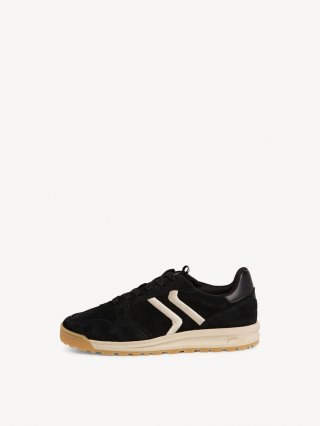 Tamaris Ledersneaker - Schwarz