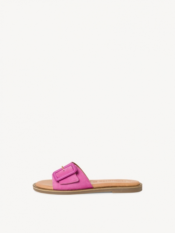 Tamaris Lederpantolette - Pink Tamaris Lederpantolette - Pink