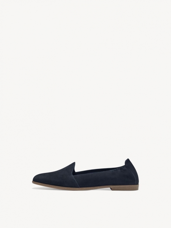 Tamaris Lederslipper - Blau Tamaris Lederslipper - Blau