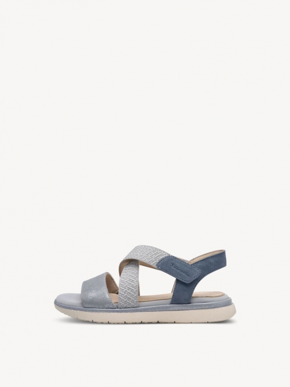Tamaris Ledersandale - Blau Tamaris Ledersandale - Blau