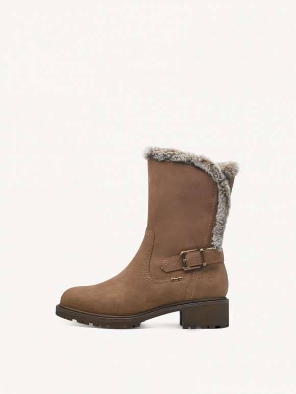 Tamaris Stiefelette - Braun Warmfutter