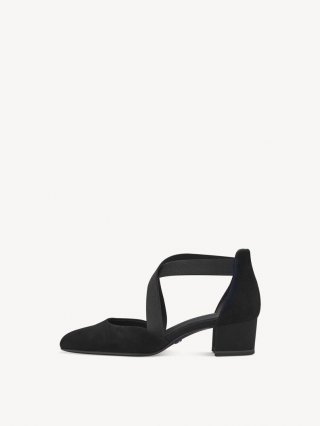 Tamaris Lederpumps - Schwarz Tamaris Lederpumps - Schwarz