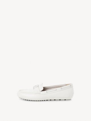 Tamaris Ledermoccassin - Weiß