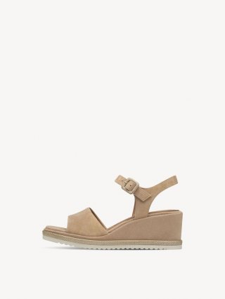 Tamaris Ledersandalette - Braun Tamaris Ledersandalette - Braun