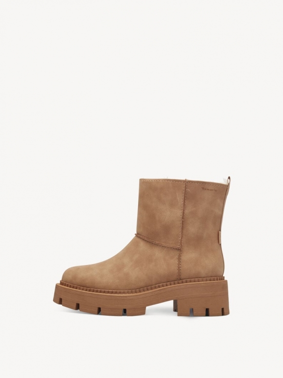 Tamaris Stiefelette - Braun Warmfutter