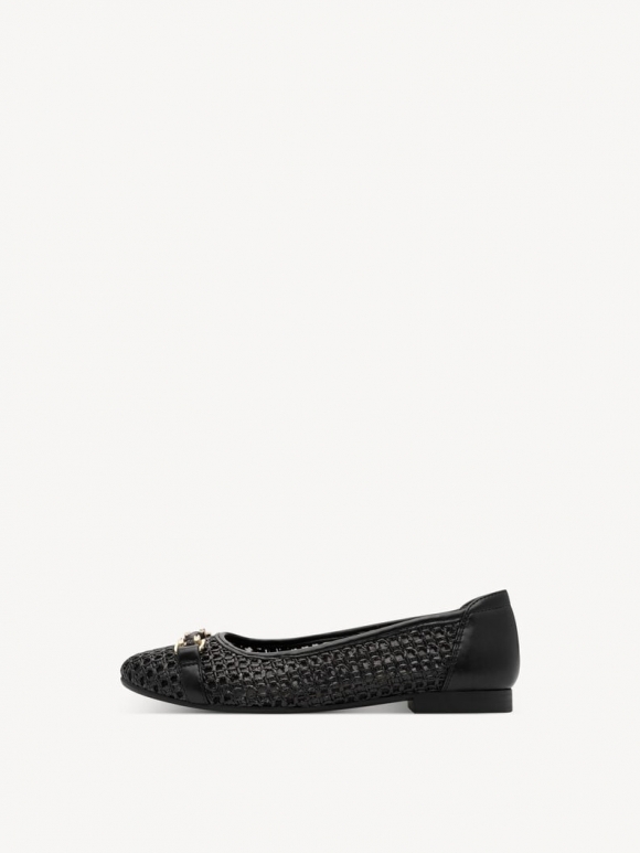 Tamaris Ballerina - Schwarz Tamaris Ballerina - Schwarz