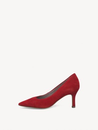 Tamaris Lederpumps - Rot Tamaris Lederpumps - Rot