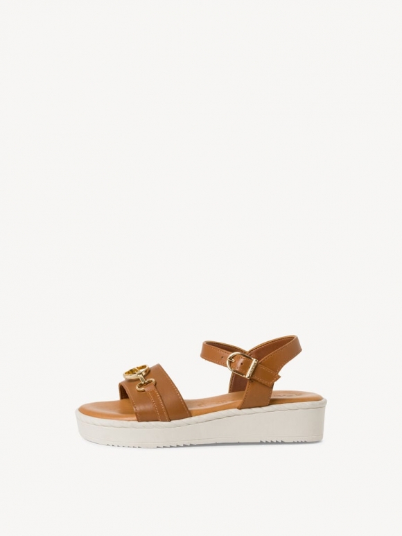 Tamaris Ledersandalette - Beige