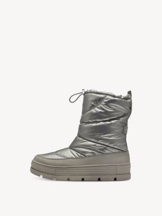 Tamaris Stiefelette - Beige Warmfutter