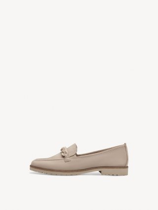 Tamaris Lederslipper - Beige Tamaris Lederslipper - Beige