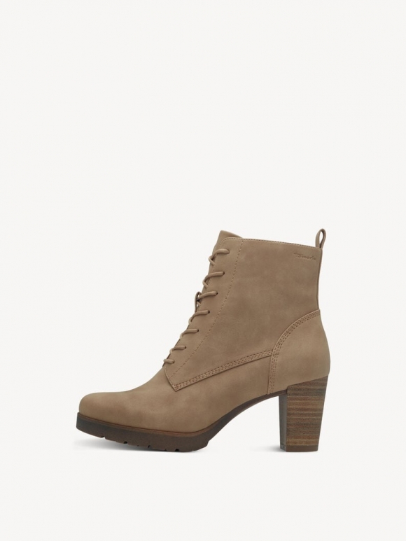 Tamaris Stiefelette - Beige Tamaris Stiefelette - Beige