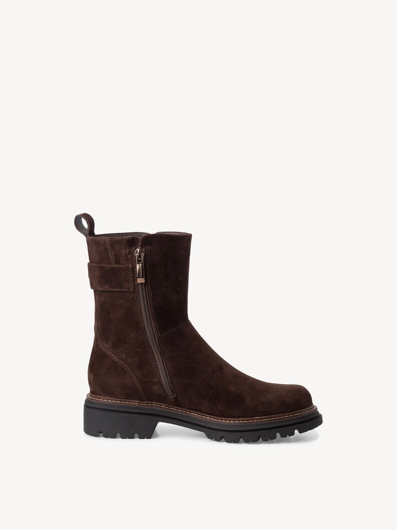 Tamaris Lederstiefelette - Braun
