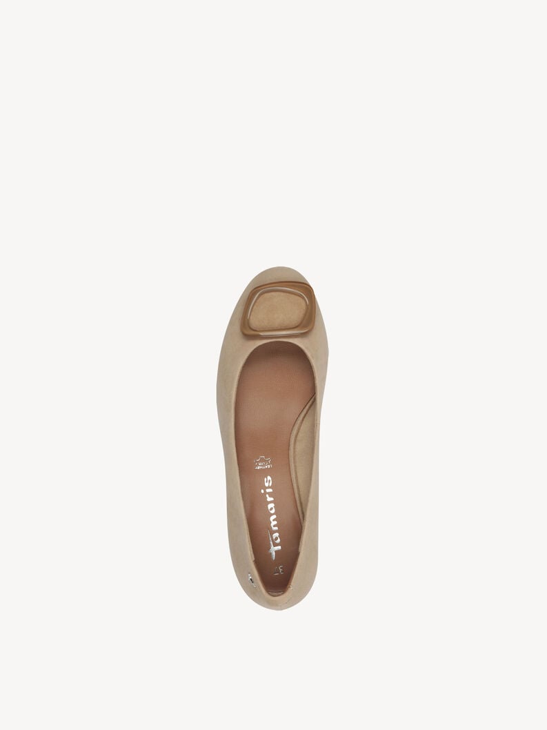 Tamaris Lederpumps - Braun