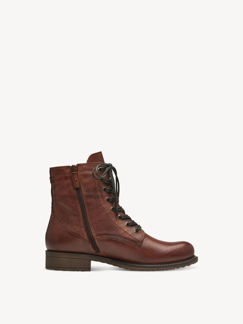 Tamaris Lederstiefelette - Braun