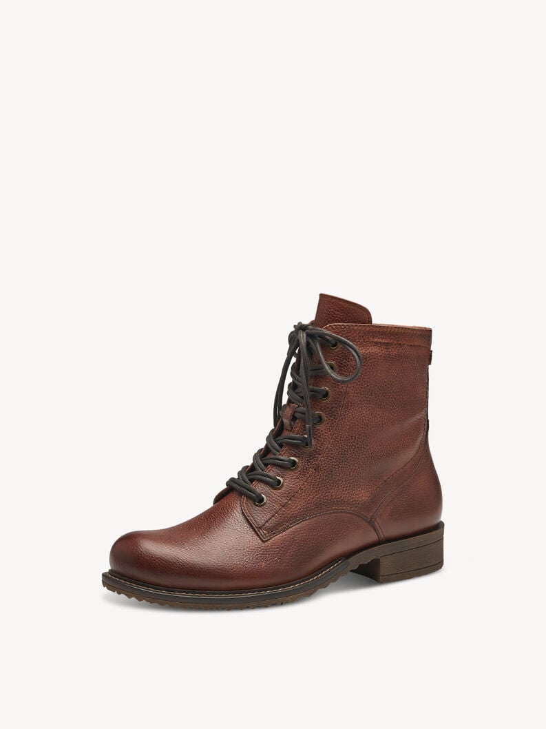 Tamaris Lederstiefelette - Braun