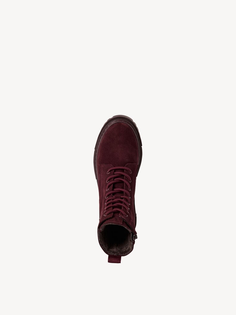 Tamaris Lederstiefelette - Rot