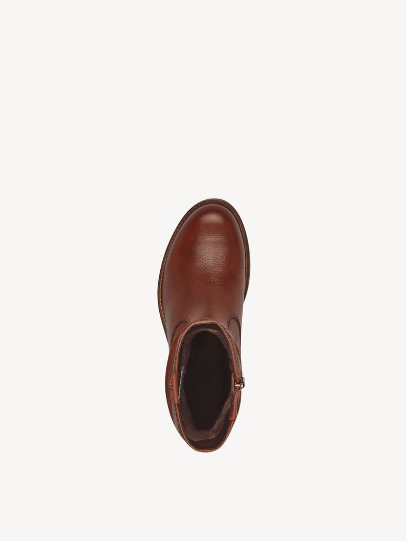 Tamaris Lederstiefelette - Braun