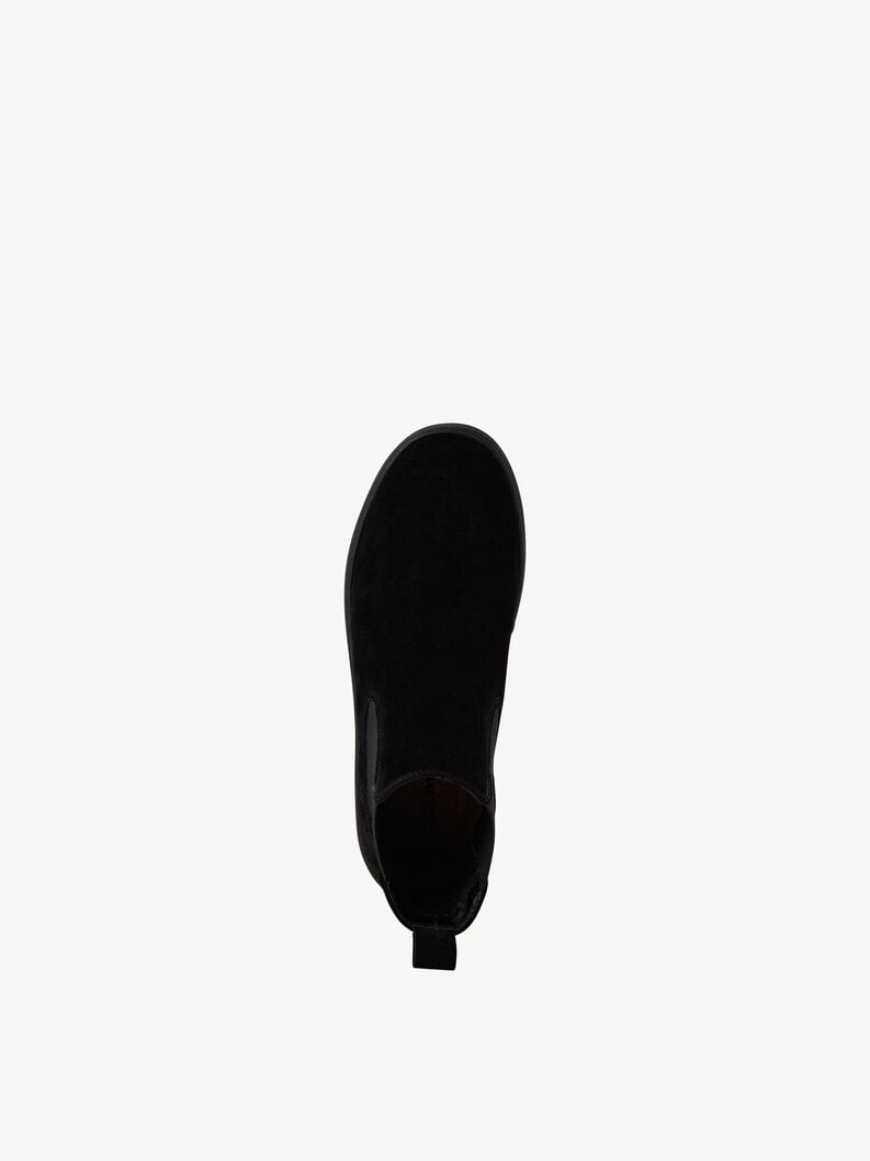 Tamaris Leder Chelsea Boot - Schwarz