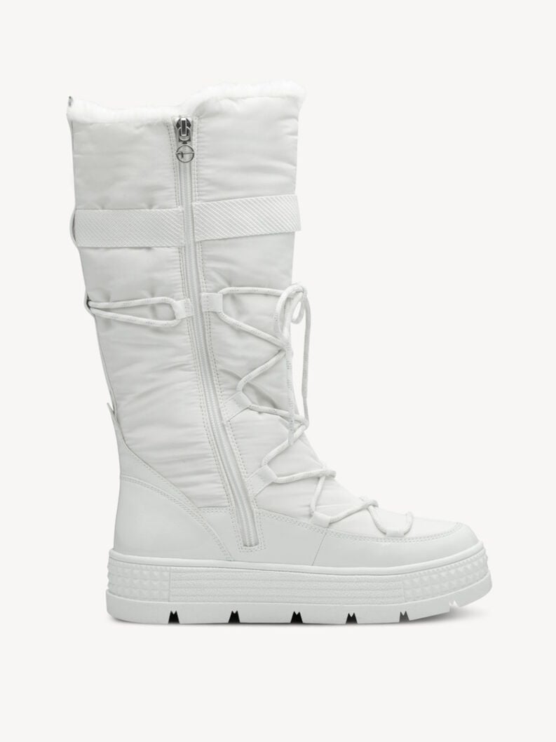 Tamaris Stiefel - Weiß Warmfutter