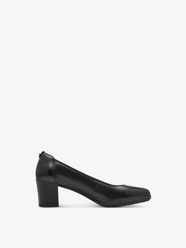 Tamaris Lederpumps - Schwarz