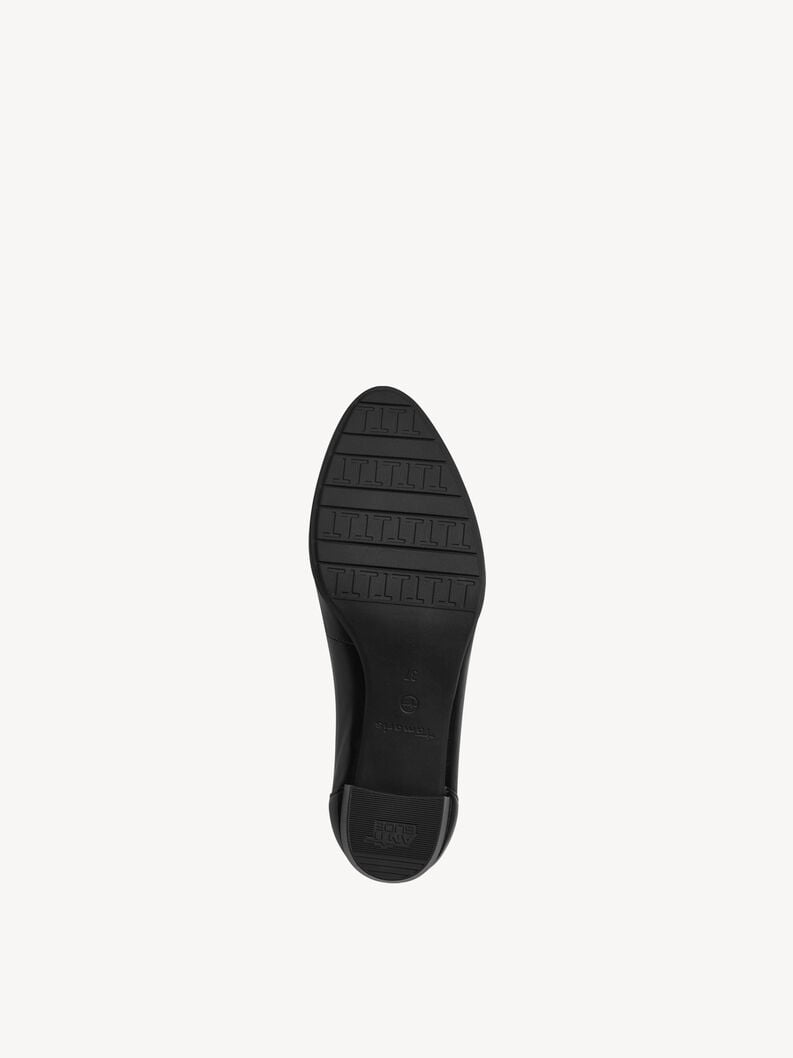 Tamaris Lederpumps - Schwarz