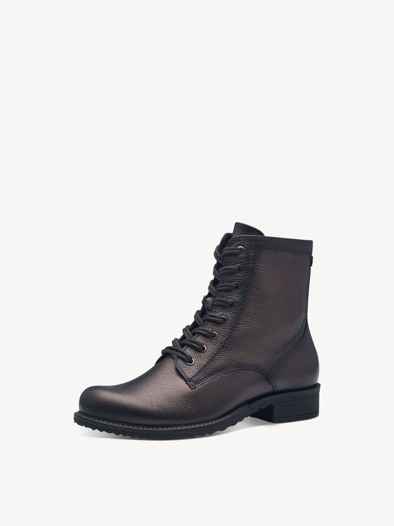 Tamaris Lederstiefelette - Braun