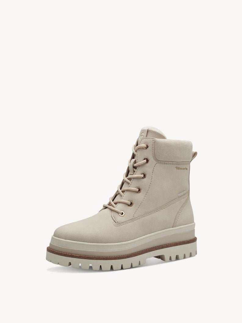 Tamaris Stiefelette - Beige Warmfutter