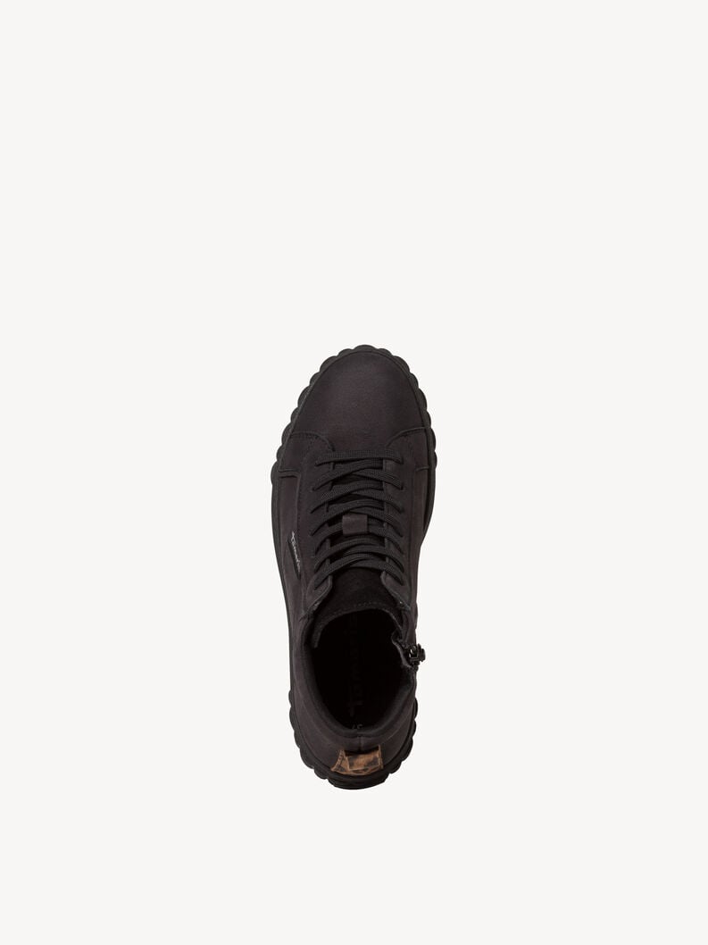 Tamaris Lederstiefelette - Schwarz