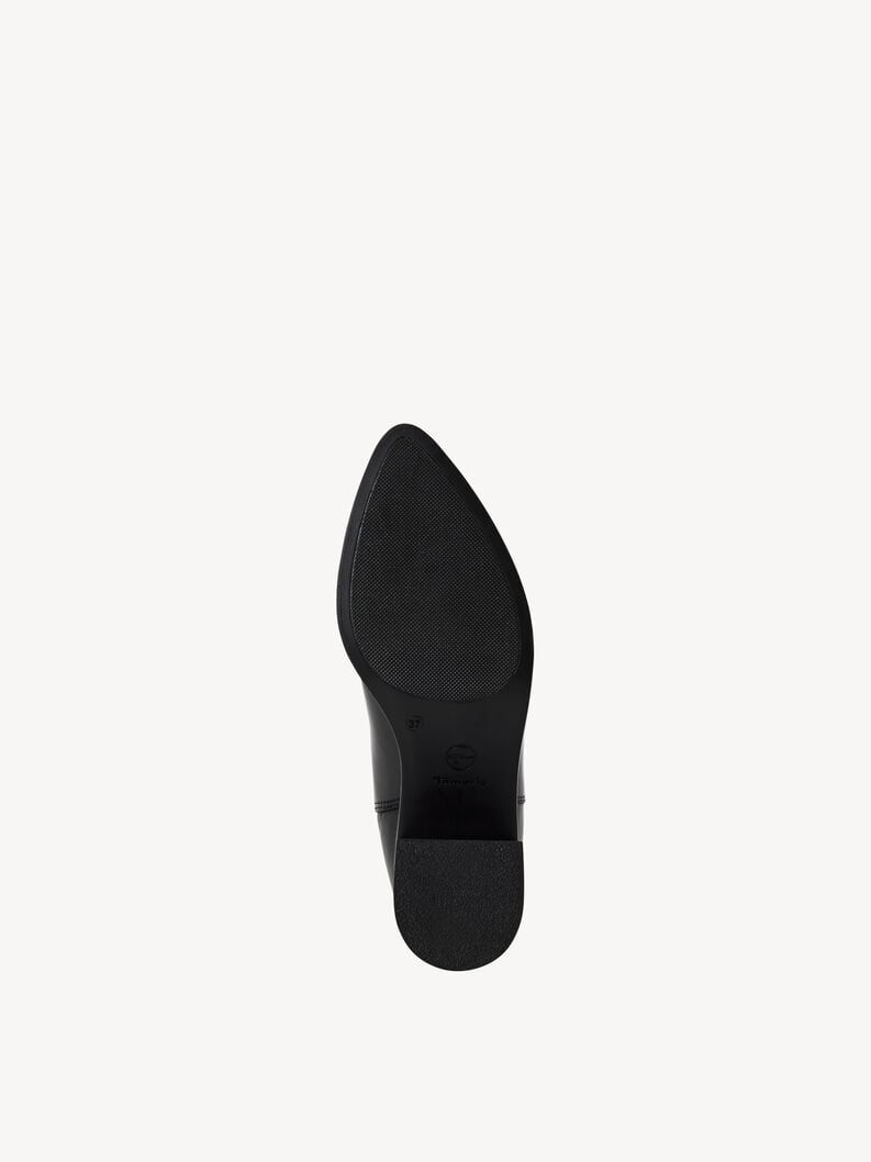 Tamaris Leder Chelsea Boot - Schwarz