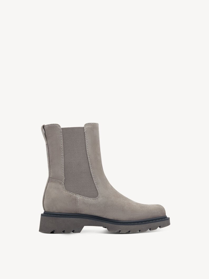 Tamaris Leder Chelsea Boot - Grau