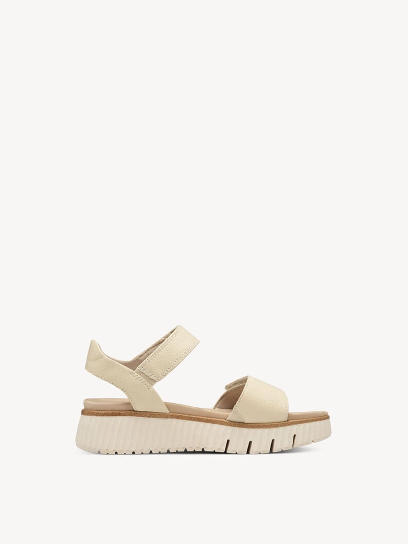Tamaris Ledersandale - Beige