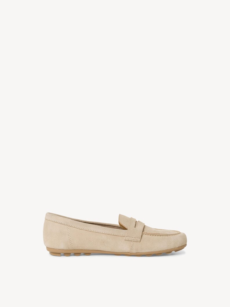 Tamaris Ledermoccassin - Beige