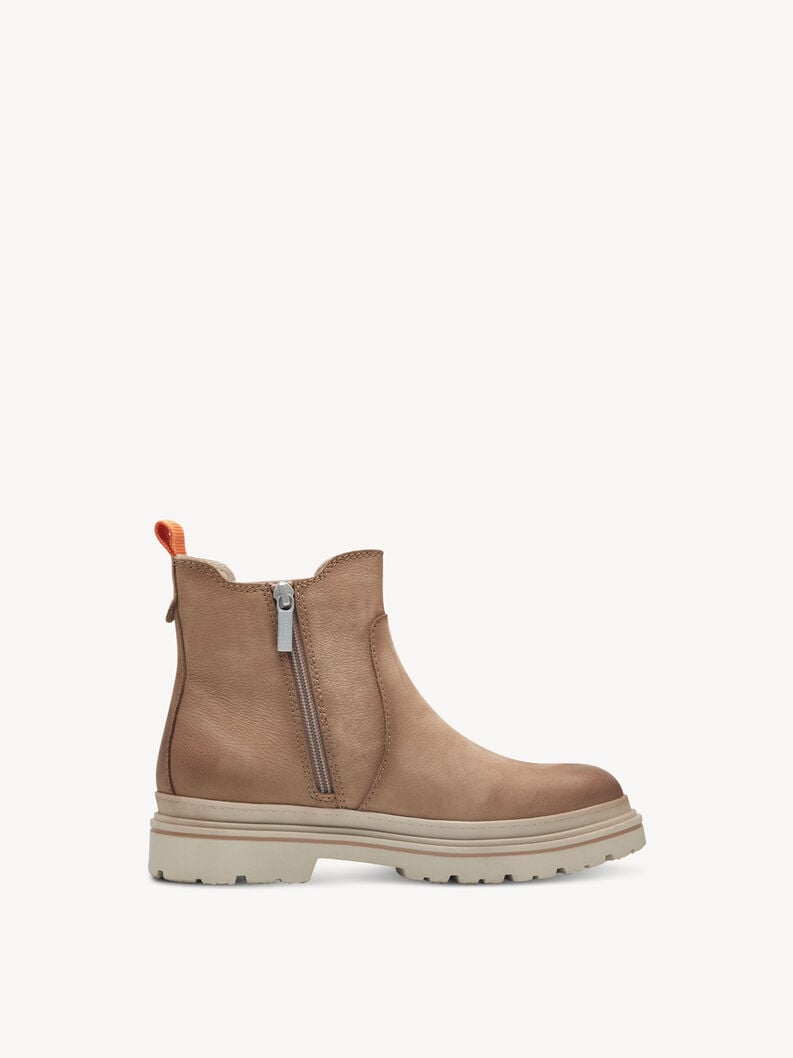Tamaris Stiefelette - Beige Warmfutter