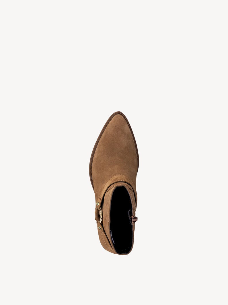 Tamaris Lederstiefelette - Braun