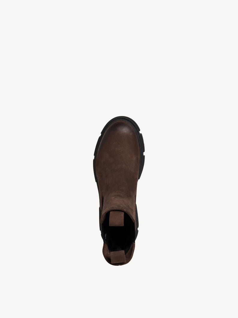 Tamaris Leder Chelsea Boot - Braun